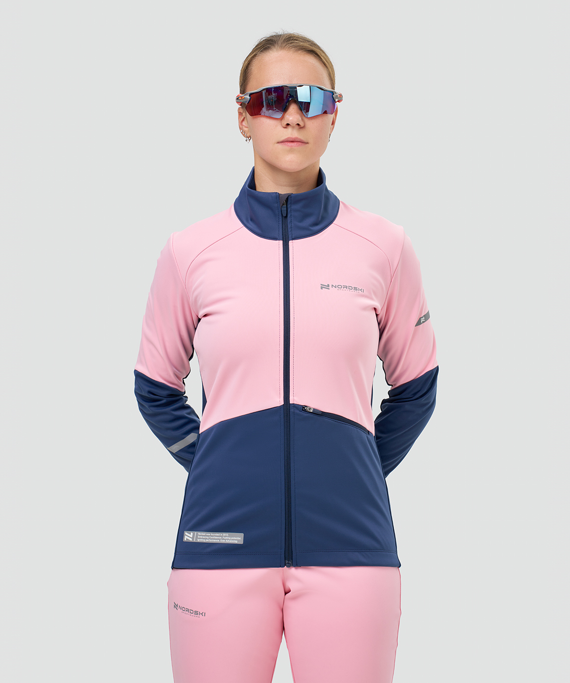 Тренировочная куртка Nordski Pro 2.0 Candy Pink/Blue W
