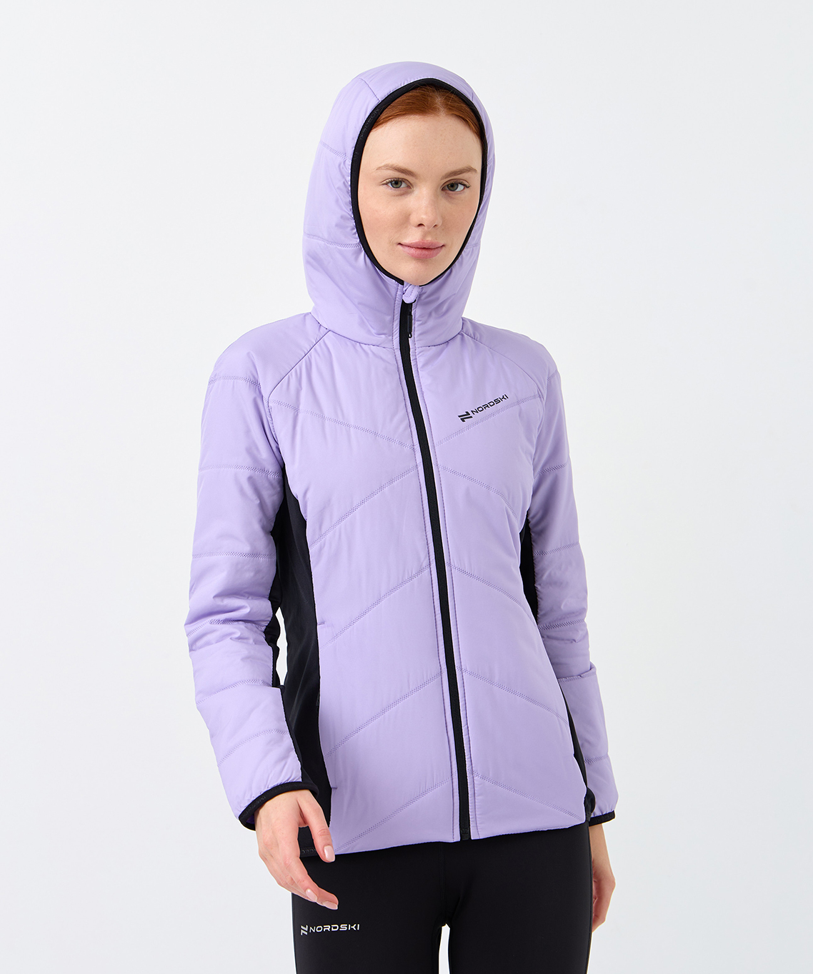 Куртка Nordski Hybrid Warm 2.0 Lavender/Black W