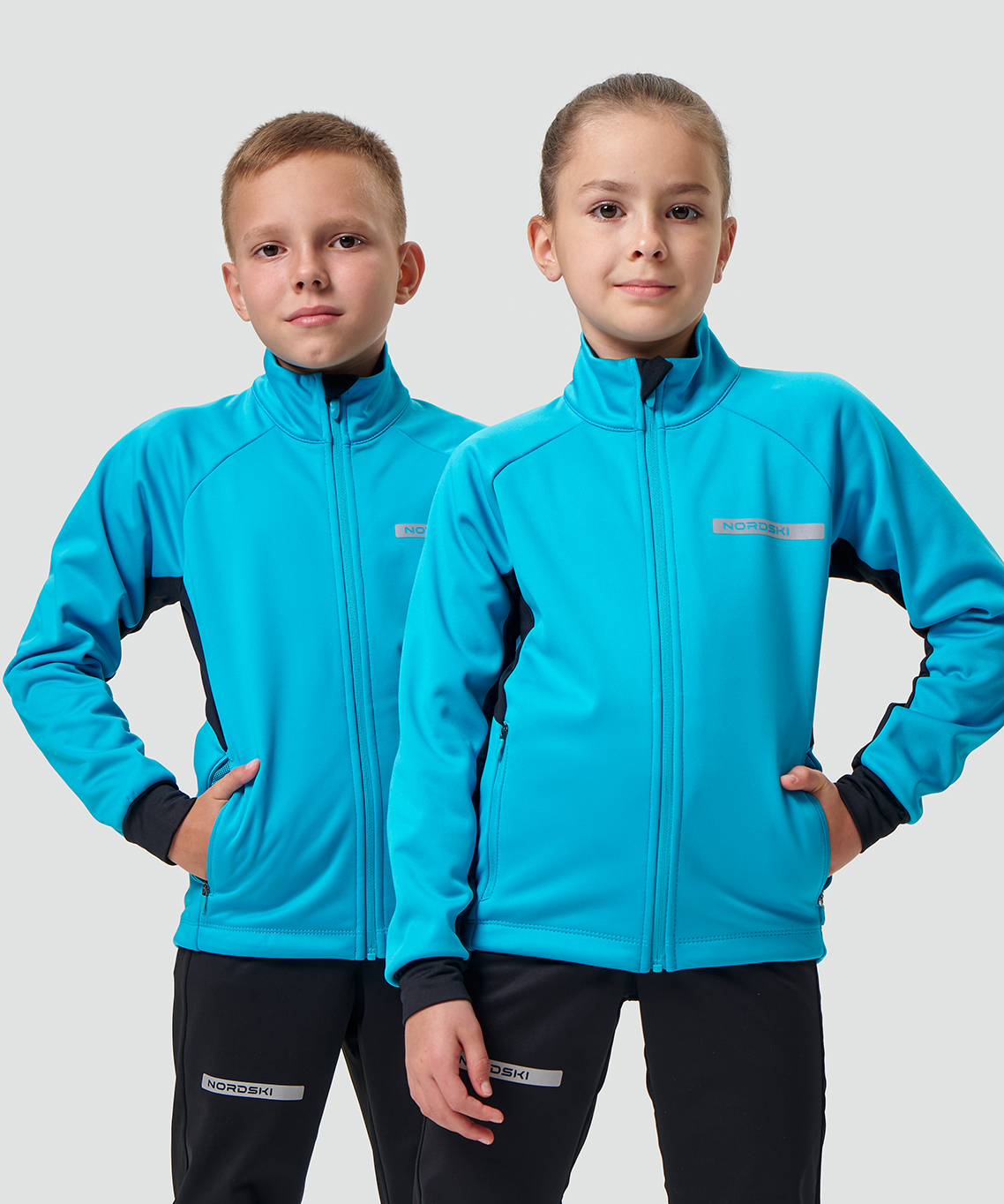 Тренировочная куртка Nordski Jr. Core Breeze/Black