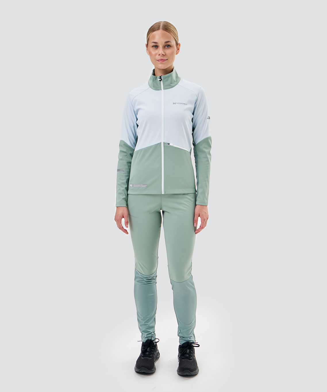 Тренировочная куртка Nordski Pro 2.0 Pearl Blue/Ice Mint W